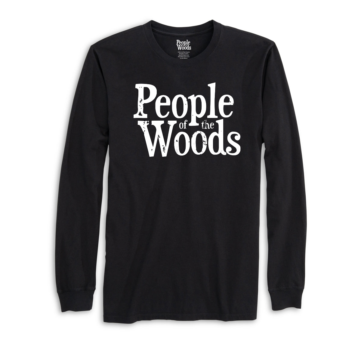 People of the Woods Long Sleeve | Black