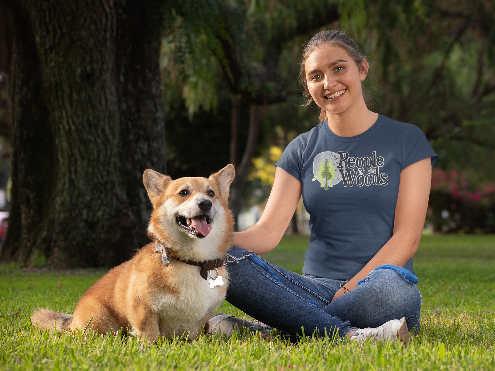 People of the Woods Original Tee | Navy