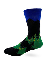 Load image into Gallery viewer, May The Forest Be With You Men&#39;s Novelty Crew Socks
