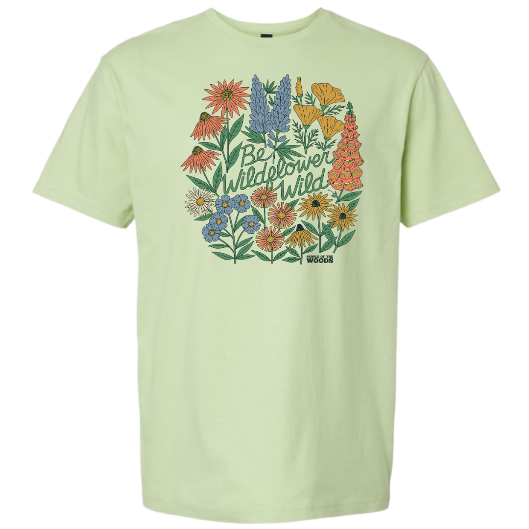Be Wildflower Wild Tee | Pistachio