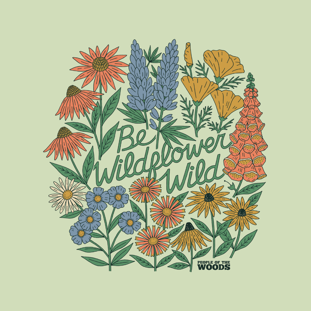 Be Wildflower Wild Tee | Pistachio