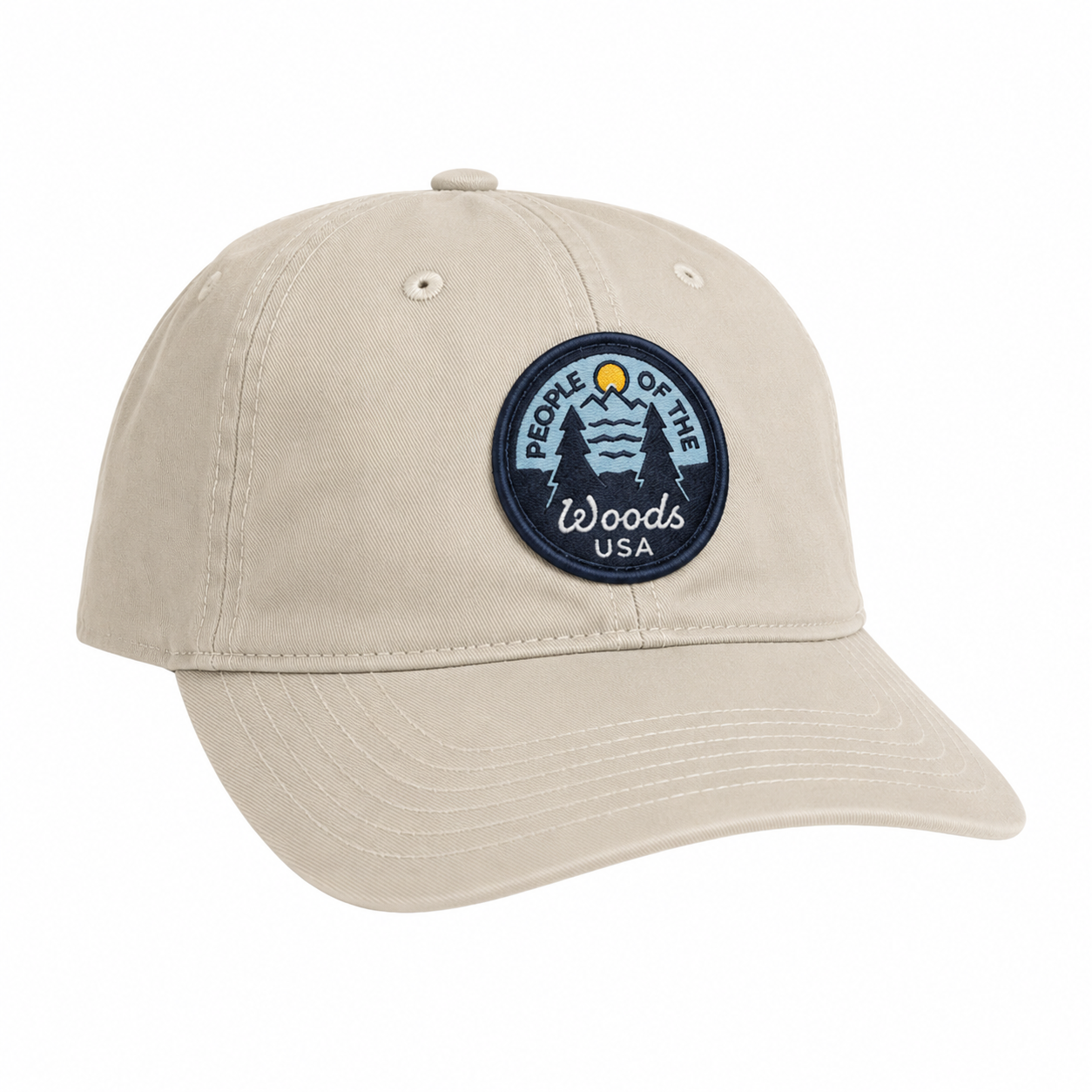 People of the Woods Cool Fit Hat Stone