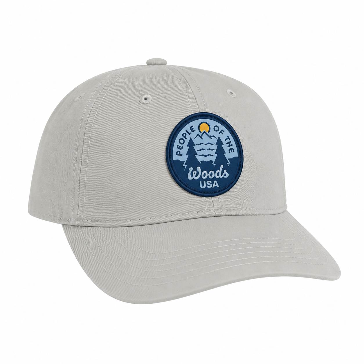 People of the Woods Cool Fit Hat Shark Gray