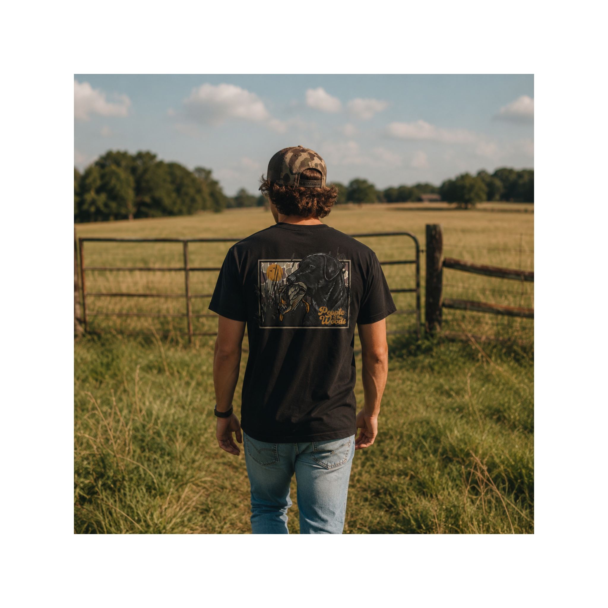 People of the Woods Retriever Tee