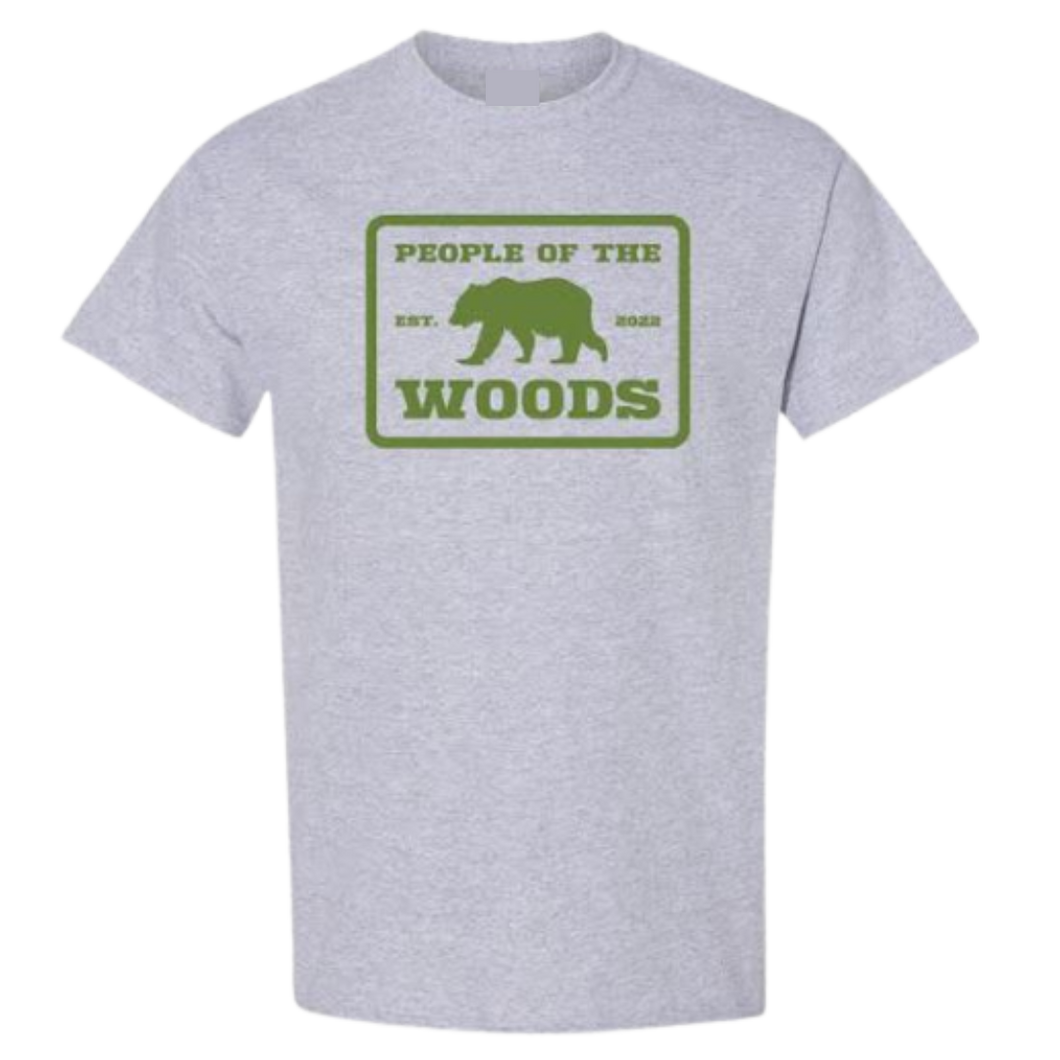 People of the Woods Bear Outdoors Short Sleeve T-Shirt