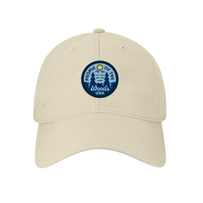 People of the Woods Cool Fit Hat Stone