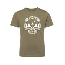 Load image into Gallery viewer, People of the Woods Youth Go Play Outside T-Shirt
