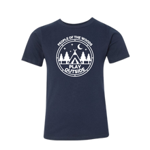 Load image into Gallery viewer, People of the Woods Youth Go Play Outside T-Shirt
