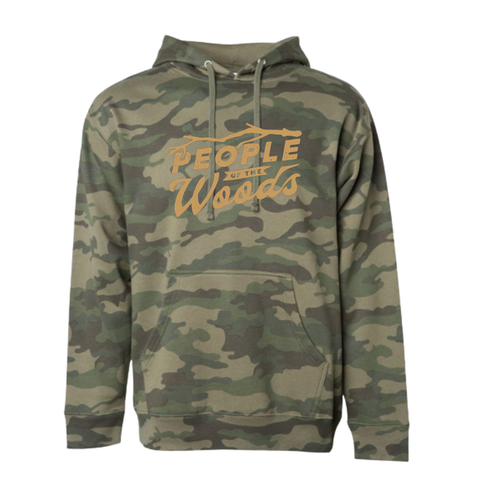 The Woods Hooded Sweatshirt Forest Camo