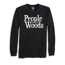 Load image into Gallery viewer, People of the Woods Long Sleeve Shirt Black
