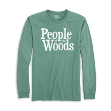 Load image into Gallery viewer, People of the Woods Long Sleeve Shirt Pine Green
