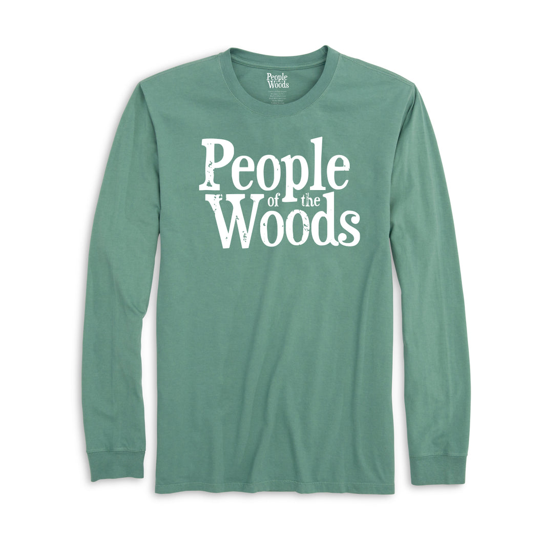 People of the Woods Long Sleeve Shirt Pine Green