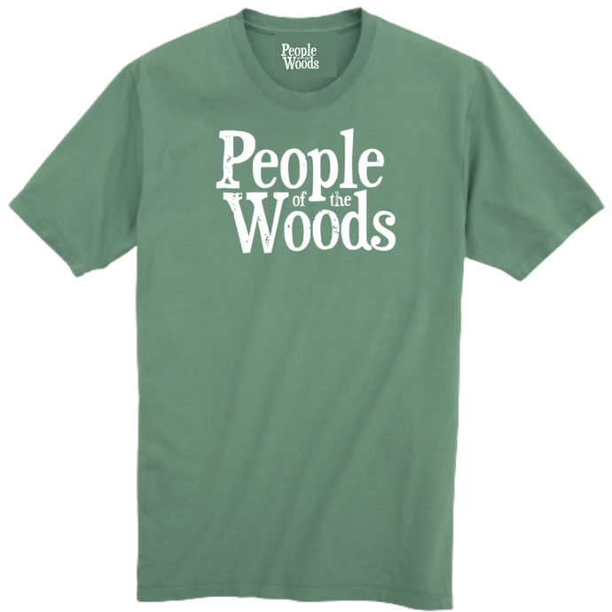 People of the Woods T-Shirt Pine Green
