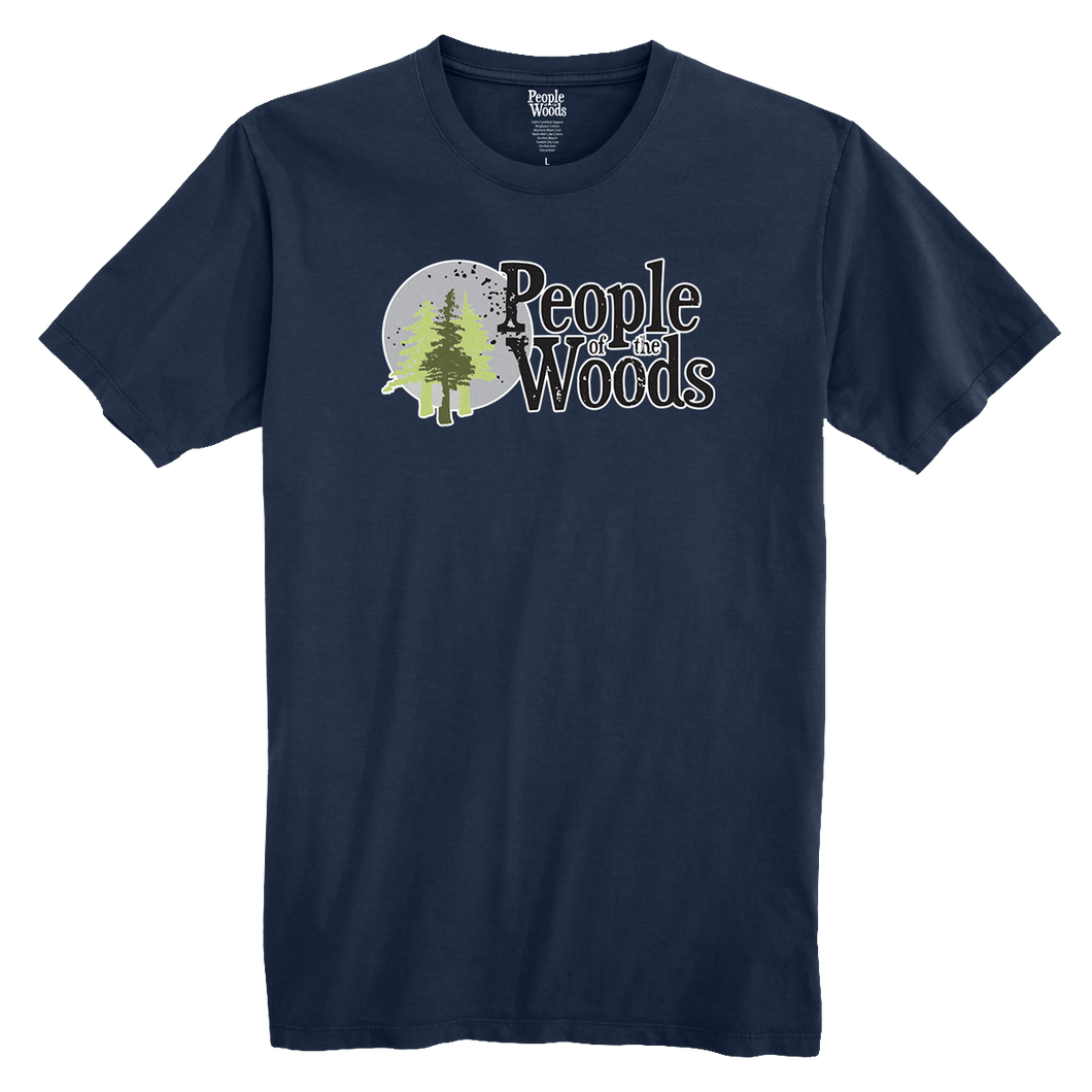 People of the Woods Original Logo Navy T-Shirt